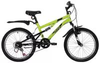 Детский велосипед Novatrack Titanium 20 6sp, год 2020, цвет Зеленый