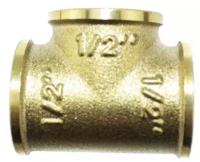 Тройник латунь ЭКО НОМ 1/2"х1/2"х1/2" FFF (ВР-ВР-ВР)