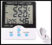Термометр гигрометр часы OEM HTC-2A