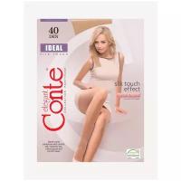 Колготки Conte elegant Ideal, 40 den, размер 2, бежевый