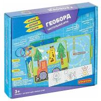 Настольная игра BONDIBON "геоборд" двусторонний Играй, Думай, Твори. (ВВ4983)