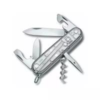 Нож перочинный Victorinox Spartan SilverTech 1.3603.T 91мм 12 функций полупрозрачный серебристый