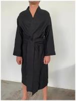 Мужское кимоно QUALITY "Чёрный сапфир" (Размер:One-size)