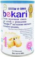 Смесь Bekari 1, от 0 до 6 месяцев, 400 г