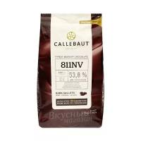 Шоколад темный 54,5% какао в галетах Barry Callebaut, 2,5 кг