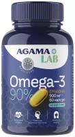 Agama Lab Омега-3 90% капс., 120 г, 60 шт