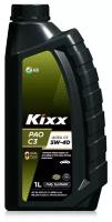 Синтетическое моторное масло Kixx PAO 5W-40, 1 л, 1 шт