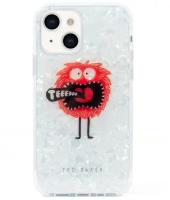 Чехол Ted Baker Back Shell Monster для iPhone 13 белый (83595)