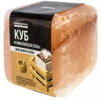 Гималайская соль для бани и сауны "Куб" 0,3 кг, 5х5 см PROFFI SAUNA PS0814