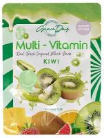 Маска для лица GRACE DAY MULTI-VITAMIN с экстрактом киви (укрепляющая) 27 мл