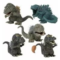 Набор Фигурок Годзилла - Mini-Godzilla (9 см.) 5 шт