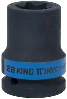 Головка торцевая ударная TORX Е-стандарт 3/4", E28, L = 56 мм KING TONY 657528M