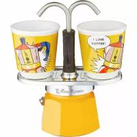 BIALETTI Кофеварка для эспрессо на 2 чашки Mini Express Bialetti