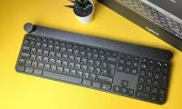Беспроводная клавиатура Logitech Craft серый, английская/русская (ANSI), 1 шт