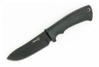 Нож туристический Енот AUS-8 Стоунвош черный Эластрон Черный 014305 ПП Кизляр