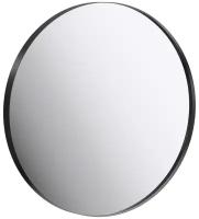 RM 60 зеркало в метал-кой раме, черный RM0206BLK ТМ "AQWELLA"