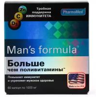 Man's formula Больше чем поливитамины капс., 120 г, 60 шт