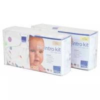 Bambino Mio Комплект многоразовых подгузников для новорожденного INTRO S 5-7 кг Белый