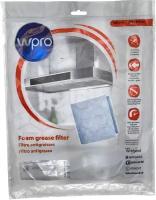 Фильтр WPro для кухонной вытяжки, универсальный антижировой с индикатором загрязнения, 484000008526