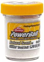 Форелевая паста BERKLEY PowerBait Natural SCENT (Чеснок, цв. Белый) 50 гр / Паста Беркли / Рыбалка на форель / Всесезонная / Свежая партия / Производство США