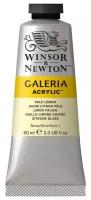 Акриловая краска W&N Galeria, 60мл, бледный лимон Winsor Newton WN2120434