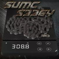 Велосипедная цепь SUMC 5,6,7,8 speed S33GY 1/2"x3/32"/116L ГОСТ 30442-97 ISO 9633 /уп 50/