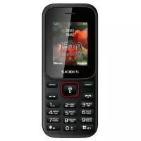 Мобильный Телефон TeXet TM-128 Black-Red