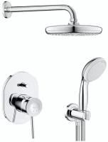 Душевая система Grohe Bau Classic Tempesta 210, хром