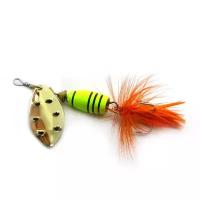 Блесна Extreme Fishing Total Obsession №2 7g 15-FluoYellow/G