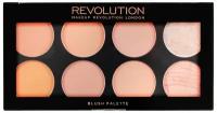 Makeup Revolution Палетка румян Ultra Blush Palette Hot Spice