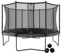 Батут BERG Champion Regular 430 Grey Levels + Safety Net