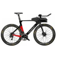 Шоссейный велосипед Wilier Turbine Crono Ultegra Di2 Disc Cosmic Elite, 2019 (Рама: M (Рост: 171-176 см), Цвет: черный/красный)