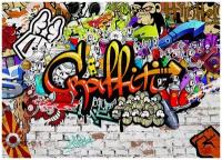 Граффити. Graffiti - Виниловые фотообои, (211х150 см)