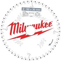 Диск пильный по дереву (190x30x2.1 мм; 48Z) для циркулярной пилы Milwaukee