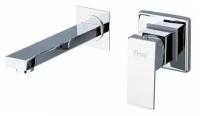FRAP настенный серебряный смеситель для ванной комнаты Y10052