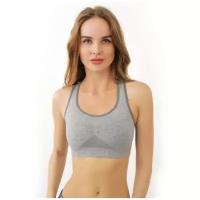 Топ Intimidea Top donna Active-Fit melange, grigio melange (светло-серый), 2-S/M