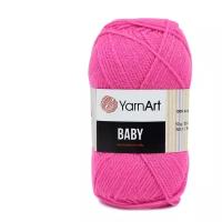 Пряжа для вязания YarnArt 'Baby' 50г, 150м (100% акрил) (174 мальва), 5 мотков