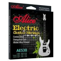 Комплект струн для электрогитары Alice AE530L, никель, 10-46 c покрытием, продлевающим срок службы струн
