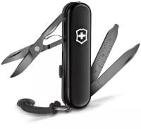 Нож перочинный Victorinox Signature Lite Onyx Black 0.6226.31P 58мм 8функц. черный подар.коробка