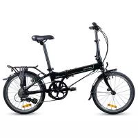 Велосипед DAHON Mariner D8, Shadow Black. Крылья, багажник с резинкой, подножка, насос в подс. штыре