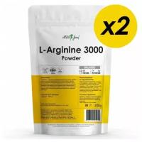 Л-Аргинин Atletic Food L-Arginine Powder 3000 - 400 грамм, натуральный