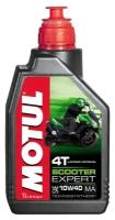 Синтетическое моторное масло Motul Scooter Expert 4T 10W40 MA, 1 л