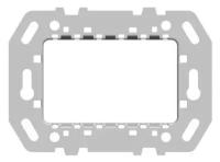 Abb NIE Суппорт стальной для рамок итальянского стандарта, на 1-2-3 модуля, без монтажных лапок