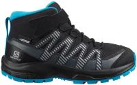 Треккинговые ботинки детские SALOMON Xa Pro V8 Mid Cswp K Black/Monum (EU:26)