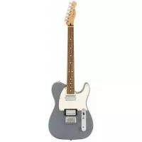 Fender Player Telecaster® HH, Pau Ferro Fingerboard, Silver электрогитара, цвет серый