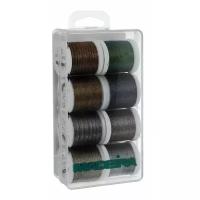 Набор швейных ниток Madeira "Metallic Soft", 200 м, 8 шт