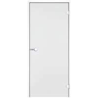 Двери стеклянные Harvia 9x19 (стеклянная, прозрачная, белая коробка алюминий), DA91904V