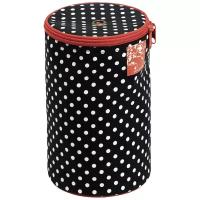 Футляр для пряжи Polka dots диаметр 14,5см, высота 21,5см, Prym, 610677