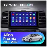 Штатная магнитола android Teyes CC2 Plus для Toyota Allion Premio 3/32 gb Wi-fi GPS DSP 4g