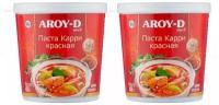 Паста Карри красная AROY-D 400 г х 2шт